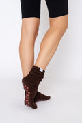 Autumn Mood — Snug Long Silicone Grip Socks 🍂